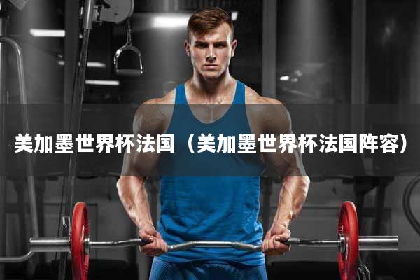 美加墨世界杯法国（美加墨世界杯法国阵容）